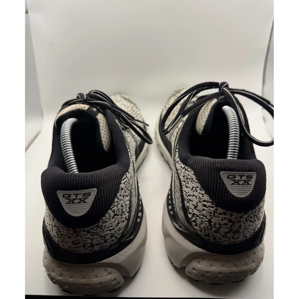 Brooks Adrenaline GTS 20 Running Shoes Mens 11 Grey Black Good 1103071D156